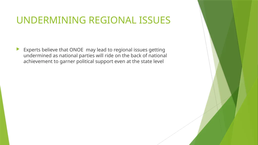 ONE NATION ,ONE ELECTION AND ITS IMPLICATIONS FOR - slide 10 of 15