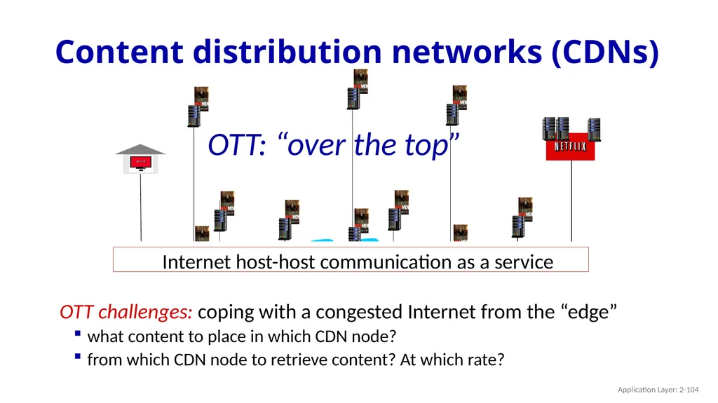 Chapter 2 Application Layer A note on the use of - slide 104 of 125