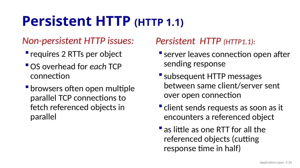 Chapter 2 Application Layer A note on the use of - slide 25 of 125