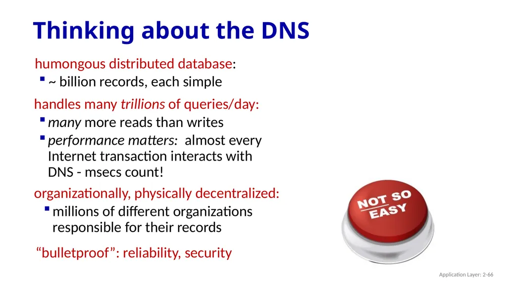 Chapter 2 Application Layer A note on the use of - slide 66 of 125