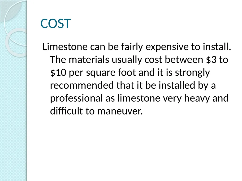 MATERIALS AND CONSTRUCTION GROUP MEMBERS STONE - slide 14 of 52