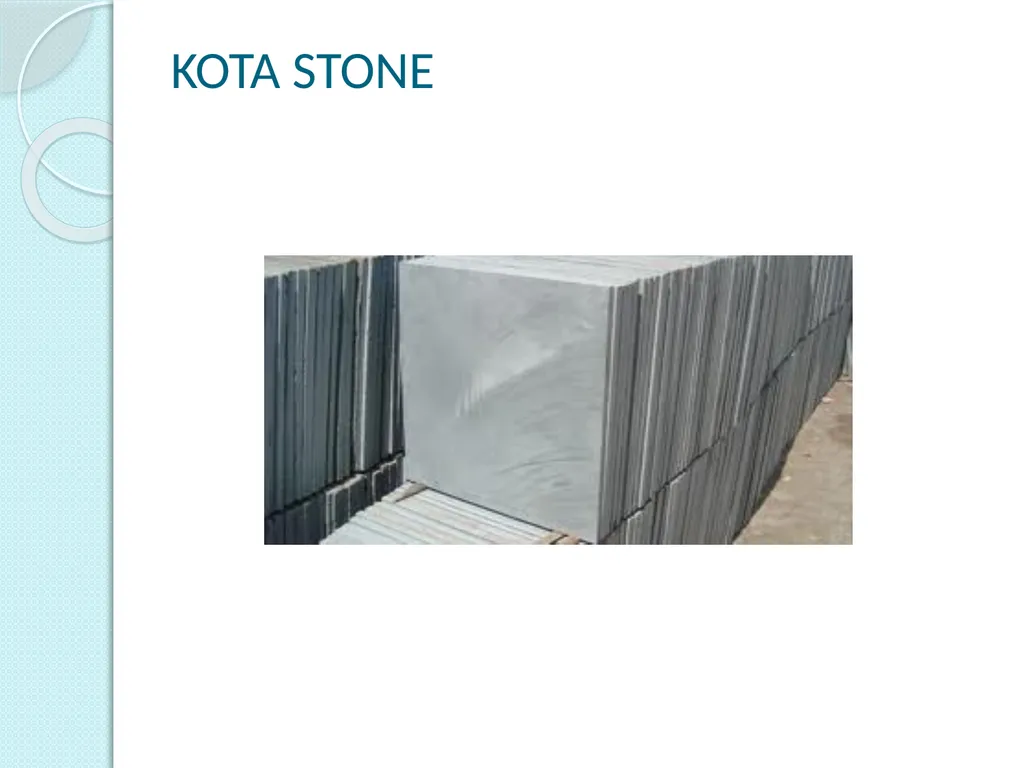 MATERIALS AND CONSTRUCTION GROUP MEMBERS STONE - slide 40 of 52