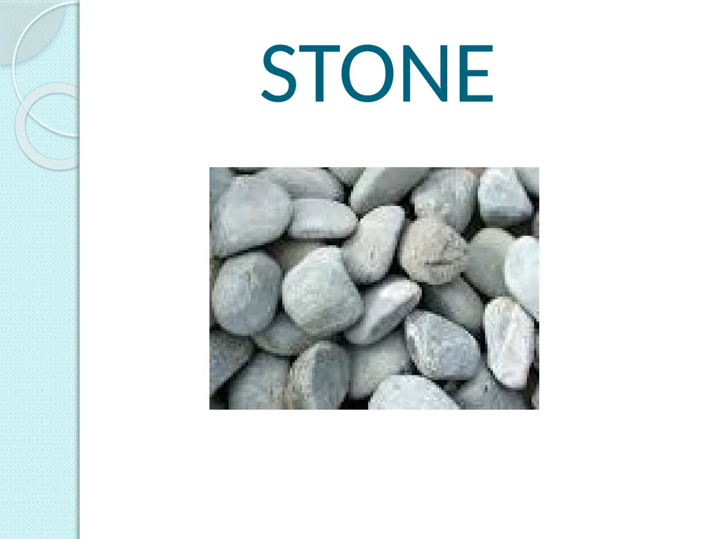 MATERIALS AND CONSTRUCTION GROUP MEMBERS STONE - slide 3 of 52