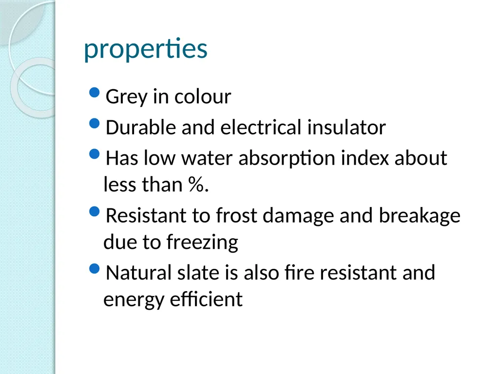 MATERIALS AND CONSTRUCTION GROUP MEMBERS STONE - slide 36 of 52