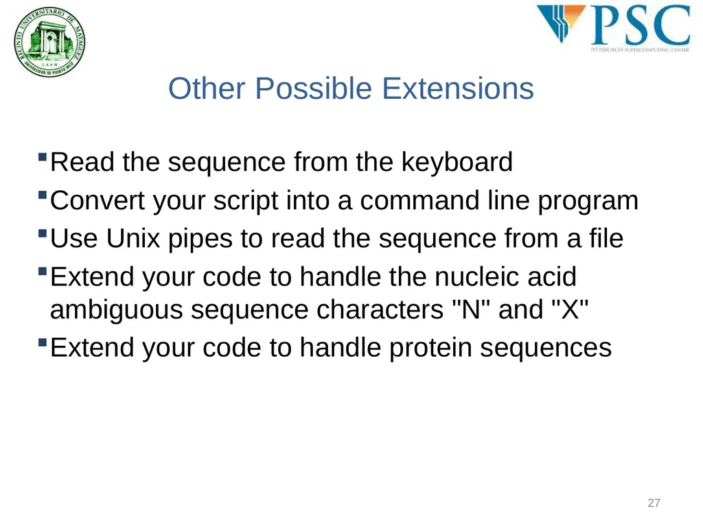 BING 6004: Intro to Computational BioEngineering - slide 26 of 26