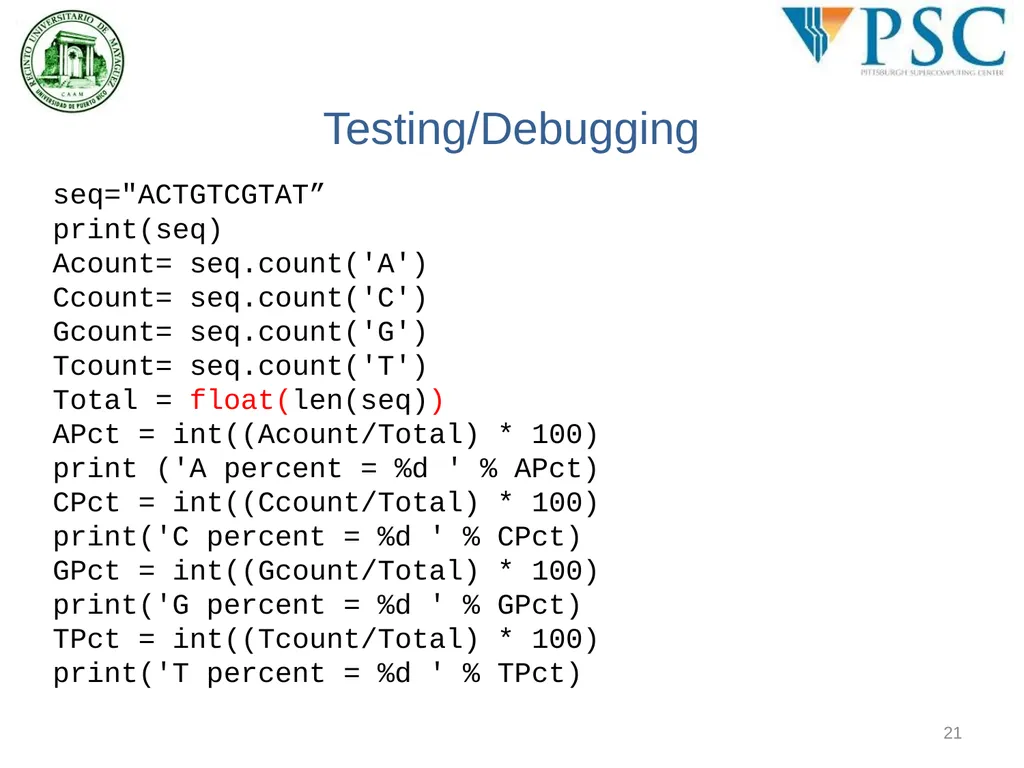 BING 6004: Intro to Computational BioEngineering - slide 20 of 26