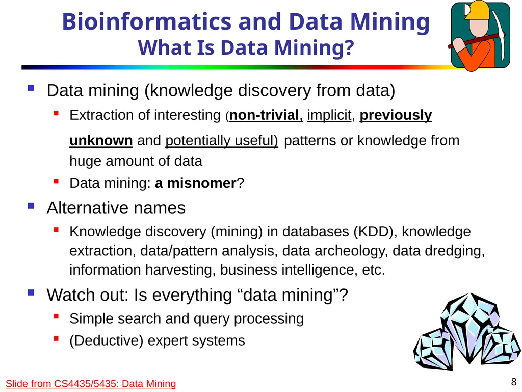 BIOINFORMATICS & COMPUTATIONAL BIOLOGY (An - slide 8 of 36