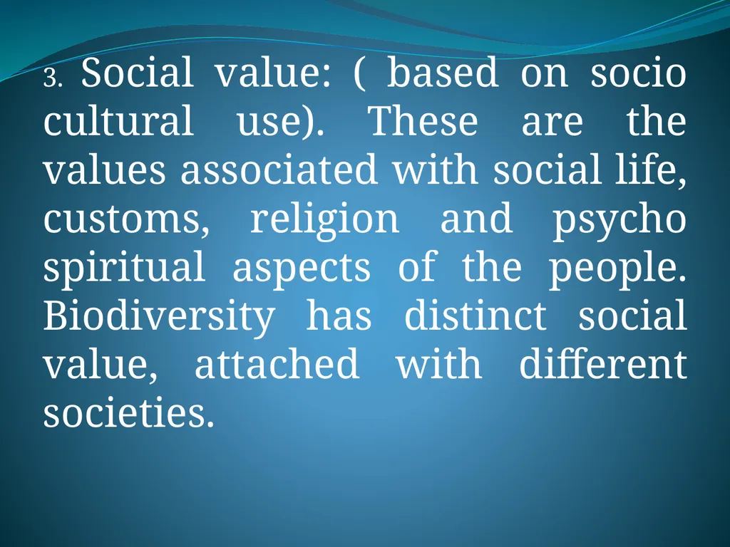 Biodiversity and its conservation Biodiversity - slide 5 of 12