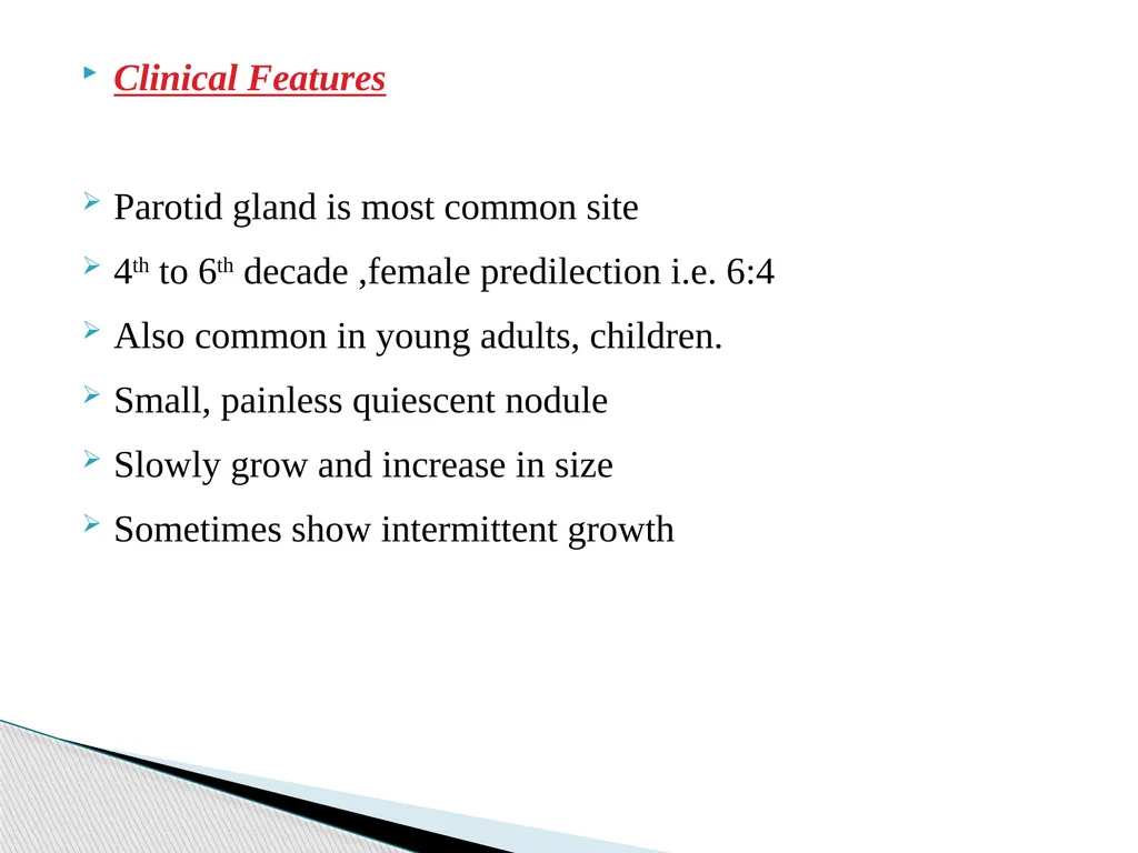 Adenomas Pleomorphic Adenoma Myoepithelioma Basal - slide 9 of 19