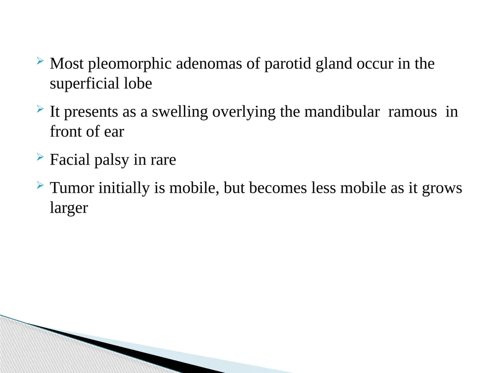 Adenomas Pleomorphic Adenoma Myoepithelioma Basal - slide 11 of 19