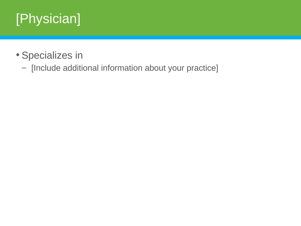 Physician Presenter Disclaimer Products, services, - slide 4 of 30