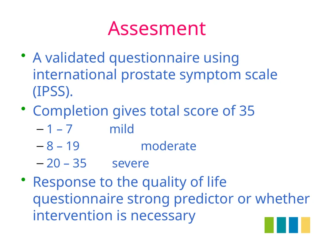 Benign Prostatic Hyperplasia The Prostate Gland - slide 12 of 37