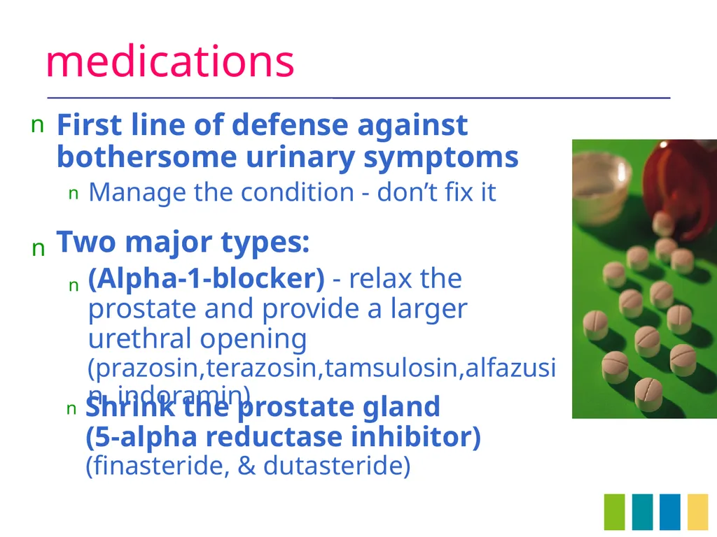 Benign Prostatic Hyperplasia The Prostate Gland - slide 18 of 37