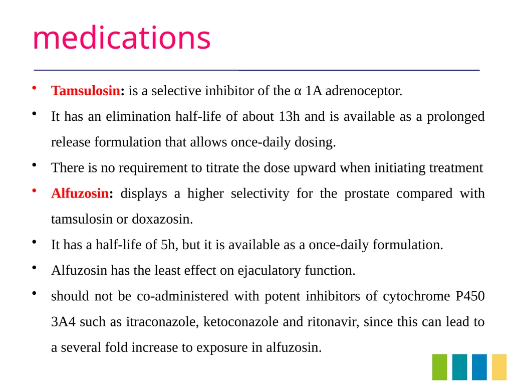Benign Prostatic Hyperplasia The Prostate Gland - slide 25 of 37