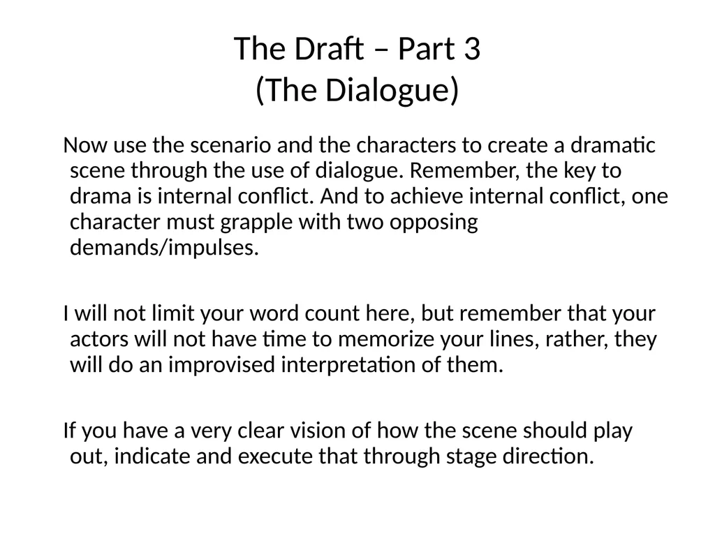Exposition Small Group Project #1 The Big Picture… - slide 15 of 19