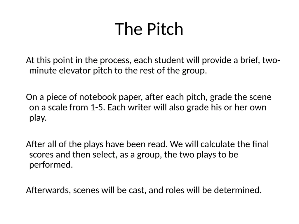 Exposition Small Group Project #1 The Big Picture… - slide 19 of 19