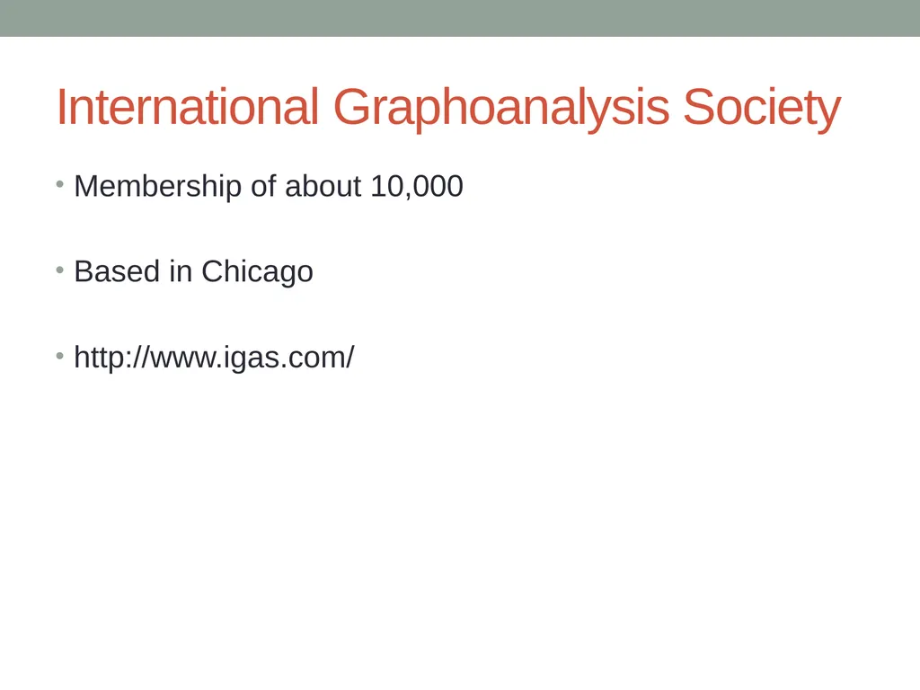 Handwriting analysis Handwriting analysis - slide 5 of 21
