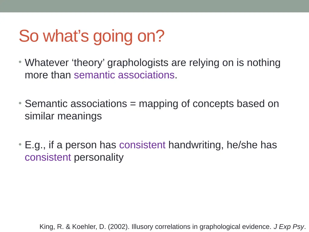 Handwriting analysis Handwriting analysis - slide 10 of 21