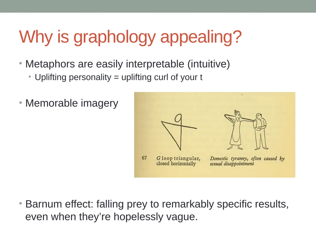 Handwriting analysis Handwriting analysis - slide 20 of 21
