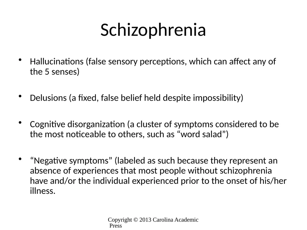 The Criminalization of Mental Illness Chapter One - slide 4 of 11
