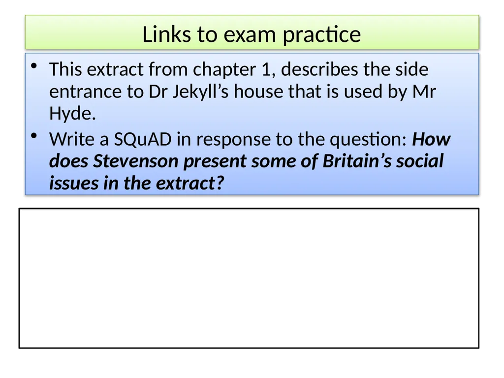 Jekyll and Hyde Context Revision Starter: What - slide 12 of 12