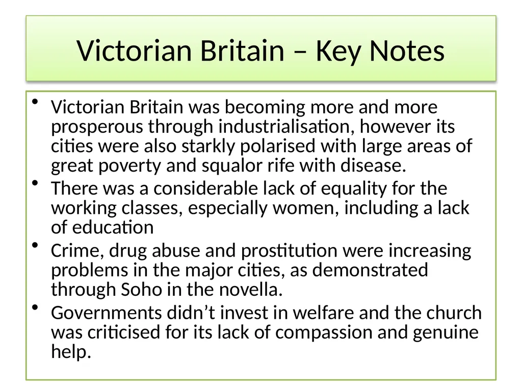 Jekyll and Hyde Context Revision Starter: What - slide 3 of 12