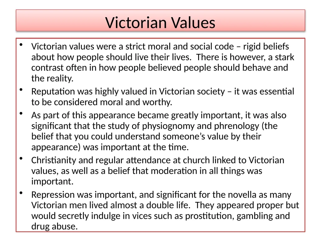 Jekyll and Hyde Context Revision Starter: What - slide 5 of 12