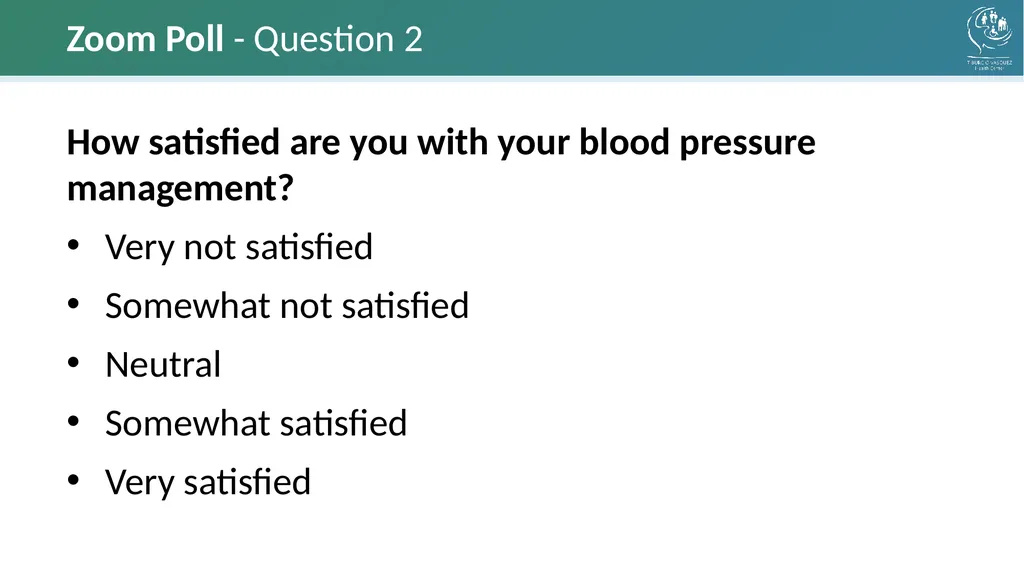 Group Visit for People With High Blood Pressure - slide 13 of 15