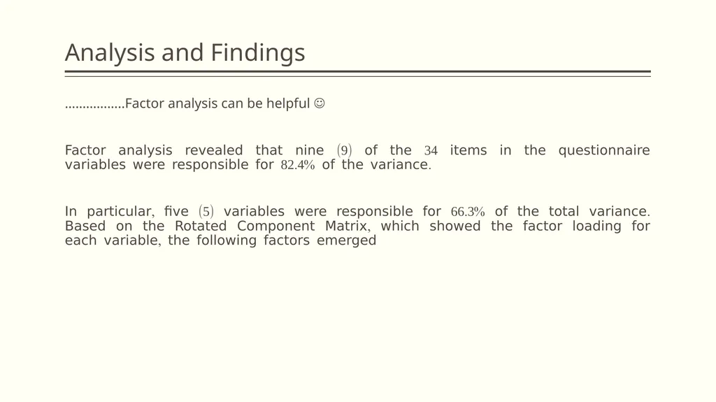 Towards the development of a Student Satisfaction - slide 17 of 26