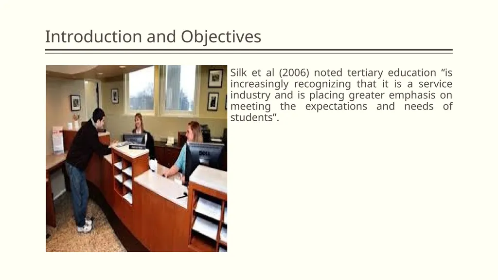Towards the development of a Student Satisfaction - slide 7 of 26