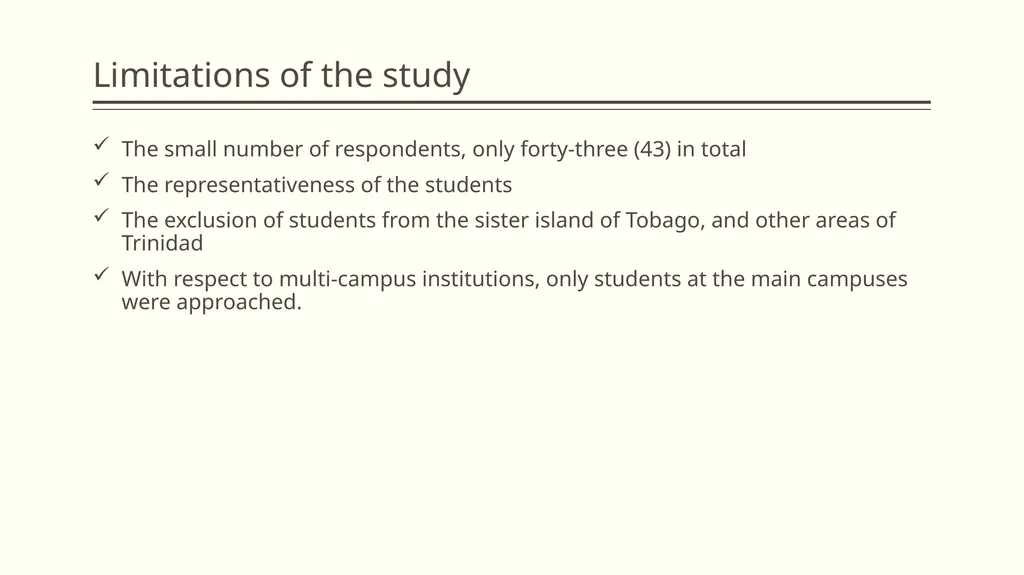 Towards the development of a Student Satisfaction - slide 14 of 26