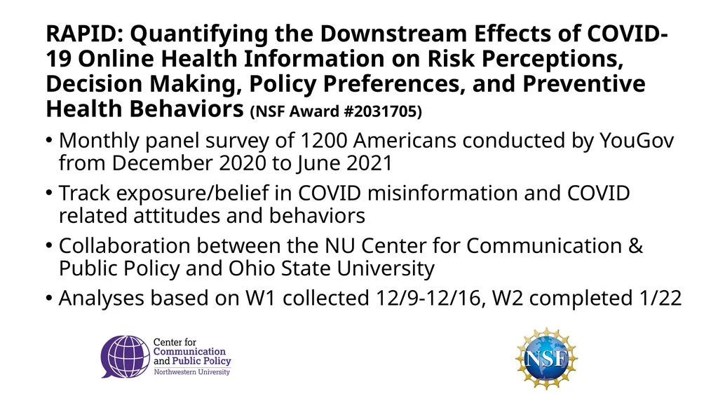 Public Attitudes about COVID-19 Vaccine January - slide 2 of 11