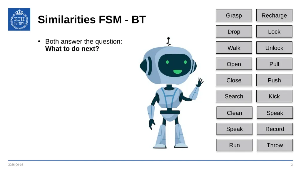 Behavior Trees vs FSMs An Introduction to Behavior - slide 2 of 9