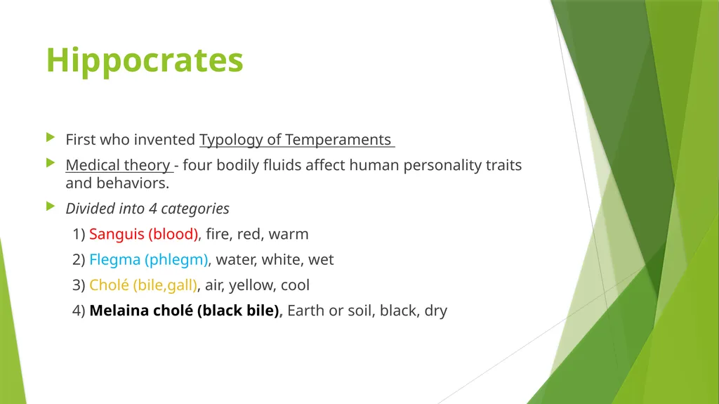 TYPOLOGY OF TEMPERAMENTS BEATRICE CONTENT - slide 3 of 12