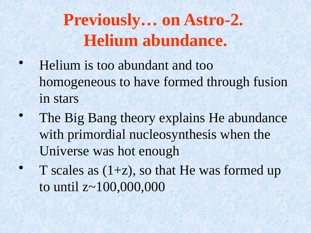 Astro-2: History of the Universe Lecture 9; May 9 - slide 2 of 28