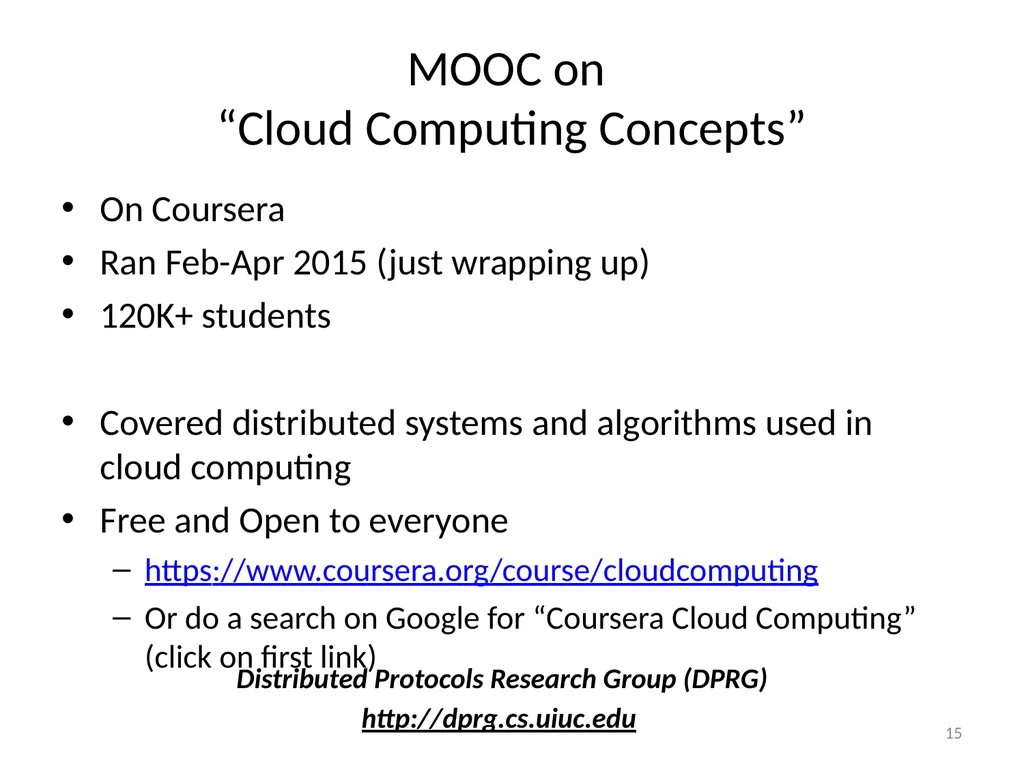 PCAP Project: Probabilistic CAP and Adaptive - slide 15 of 17
