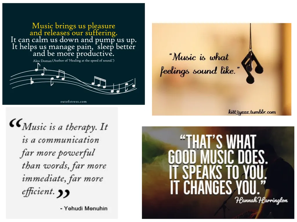Music “Music acts like a magic key, to which the - slide 10 of 10