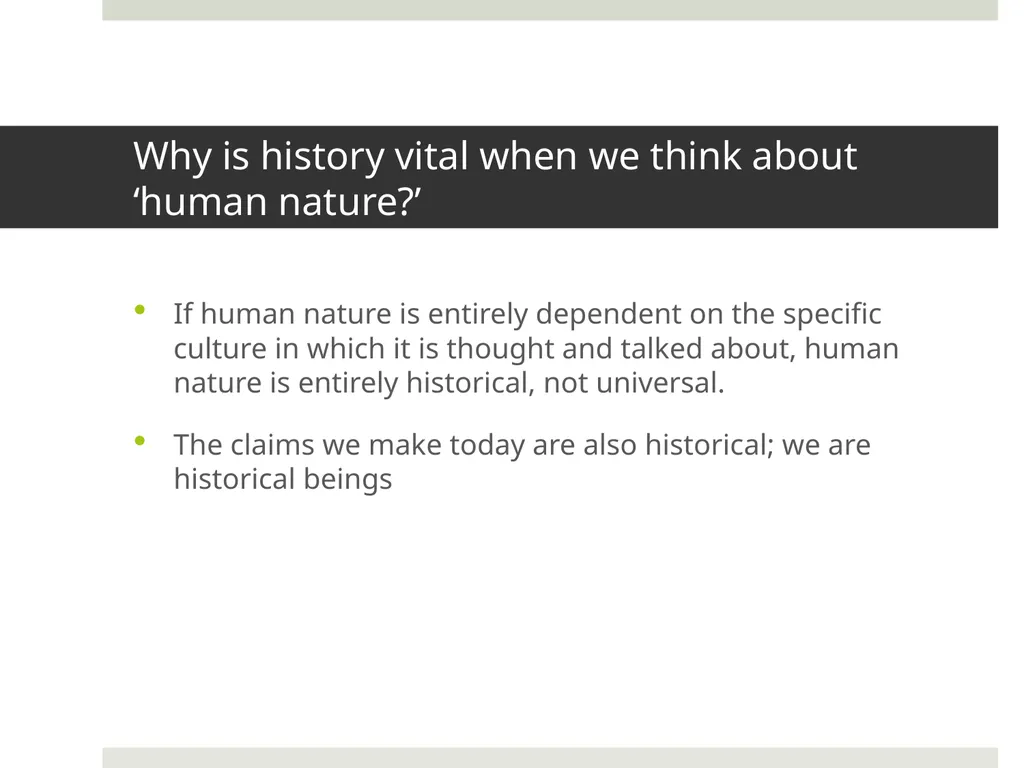 Being Human: Human Nature from the Renaissance to - slide 10 of 11