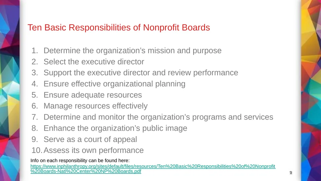 The Challenges and Opportunities of Being on the - slide 20 of 22