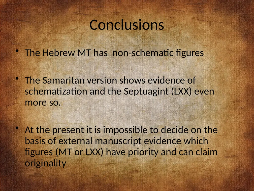 Genesis 5 and 11: Chronogenealogies in the - slide 15 of 17
