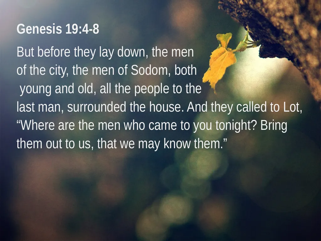 Genesis 13:10-12 And Lot lifted up his eyes and - slide 5 of 12