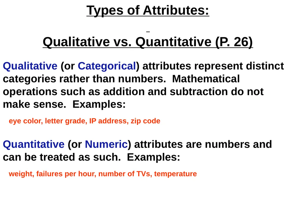 What is Data? An attribute is a property or - slide 3 of 32