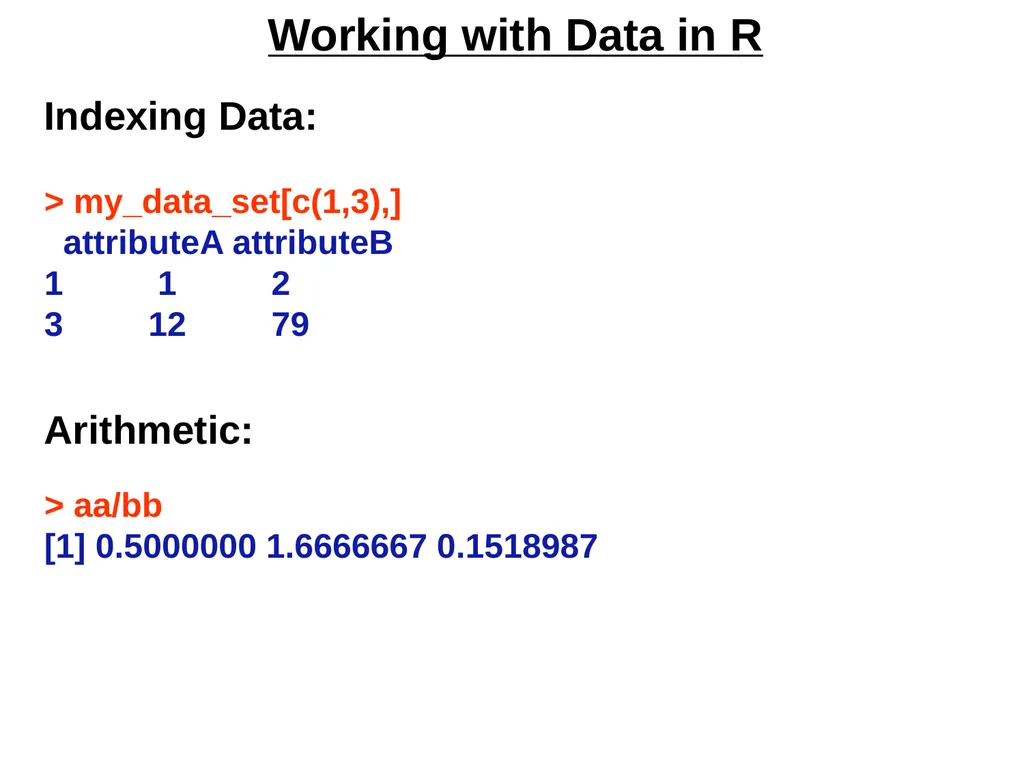 What is Data? An attribute is a property or - slide 17 of 32