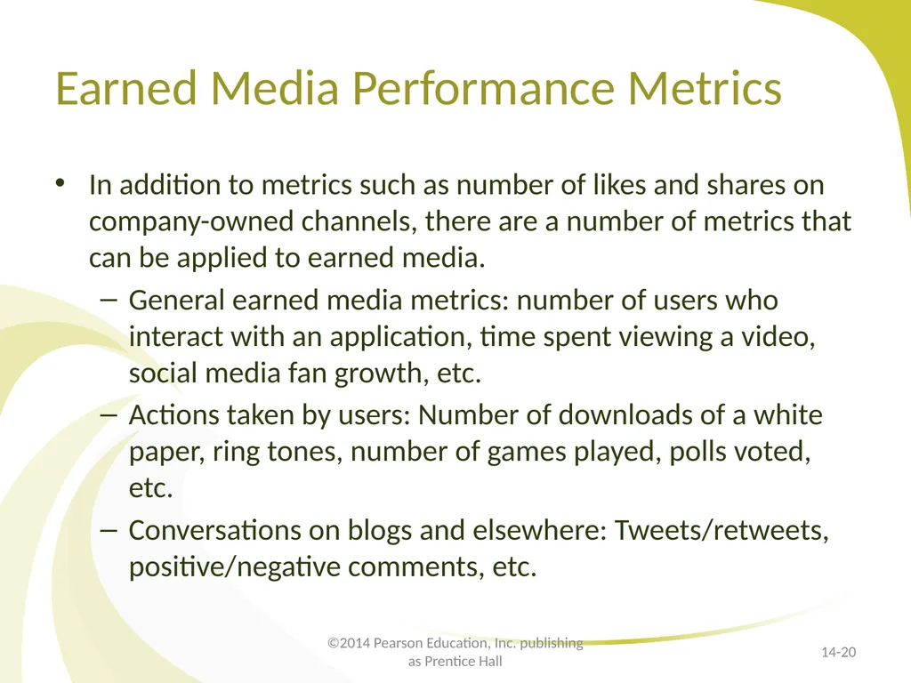 E-Marketing Communication: Earned Media - slide 20 of 21
