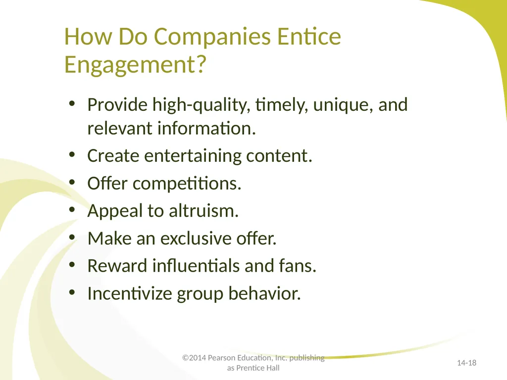 E-Marketing Communication: Earned Media - slide 18 of 21