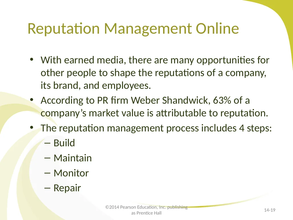 E-Marketing Communication: Earned Media - slide 19 of 21