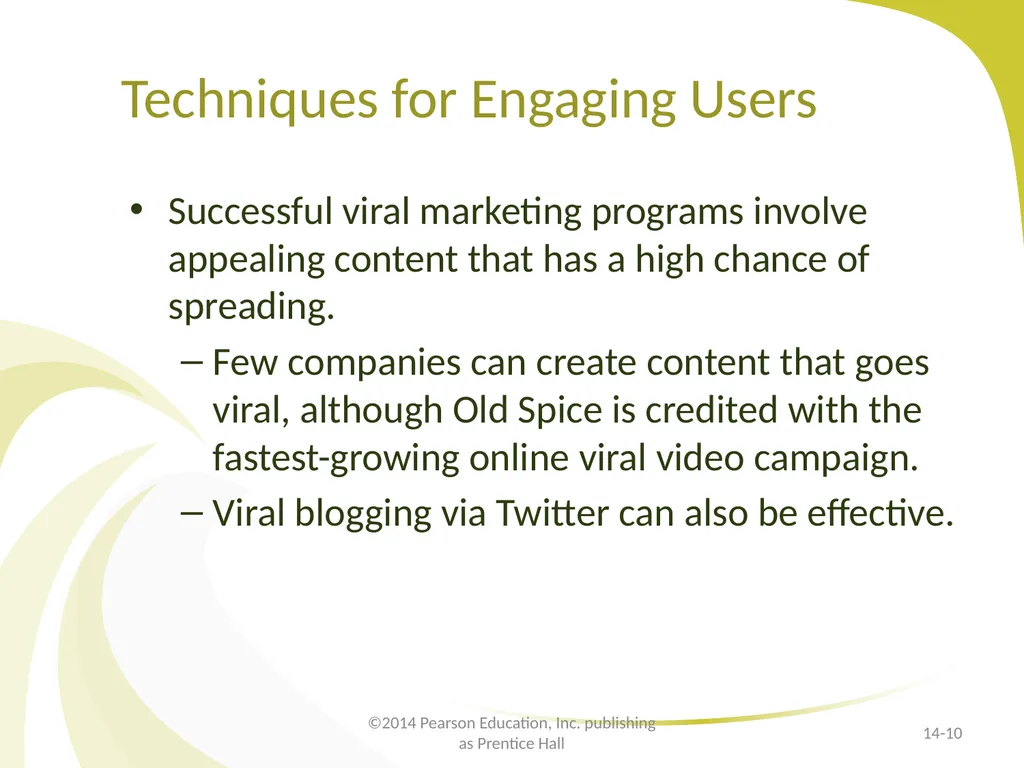 E-Marketing Communication: Earned Media - slide 10 of 21