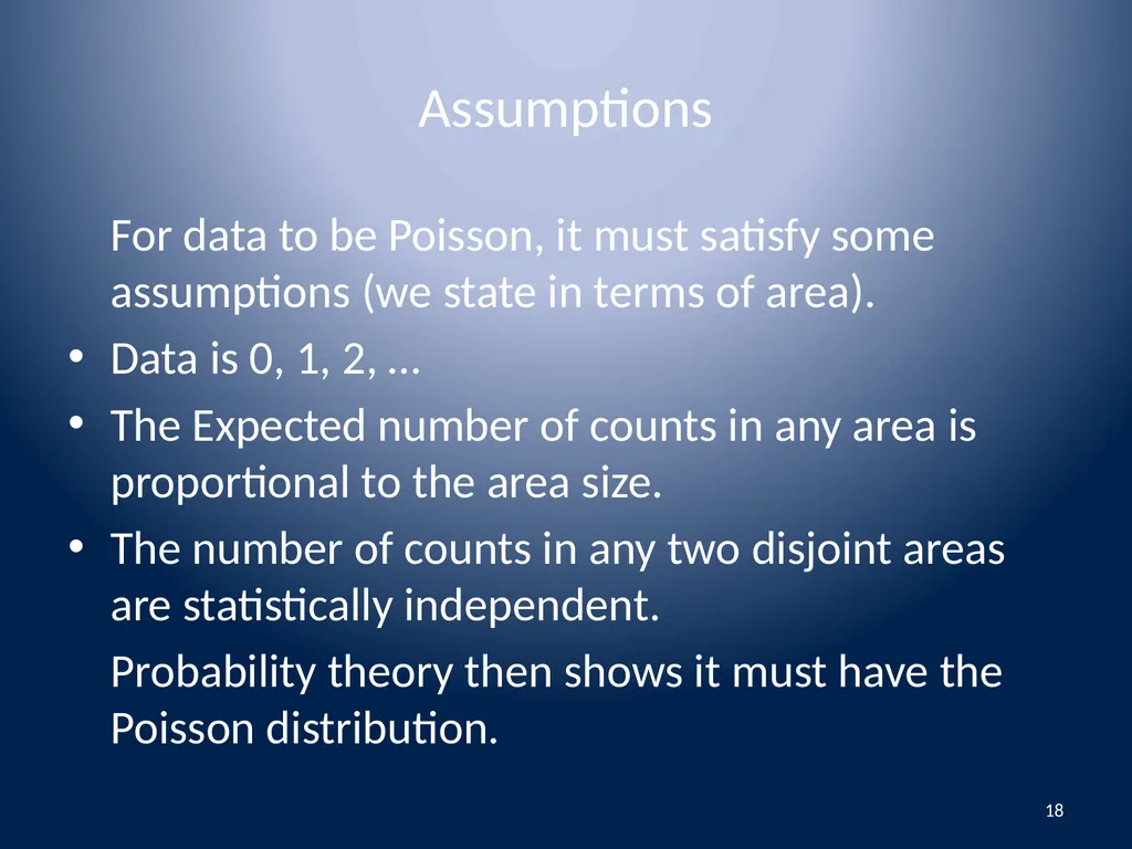 Attributes Data Binomial and Poisson Data 1 - slide 18 of 31