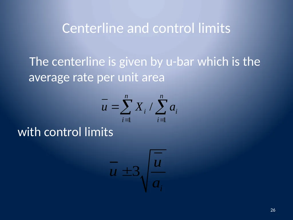 Attributes Data Binomial and Poisson Data 1 - slide 26 of 31