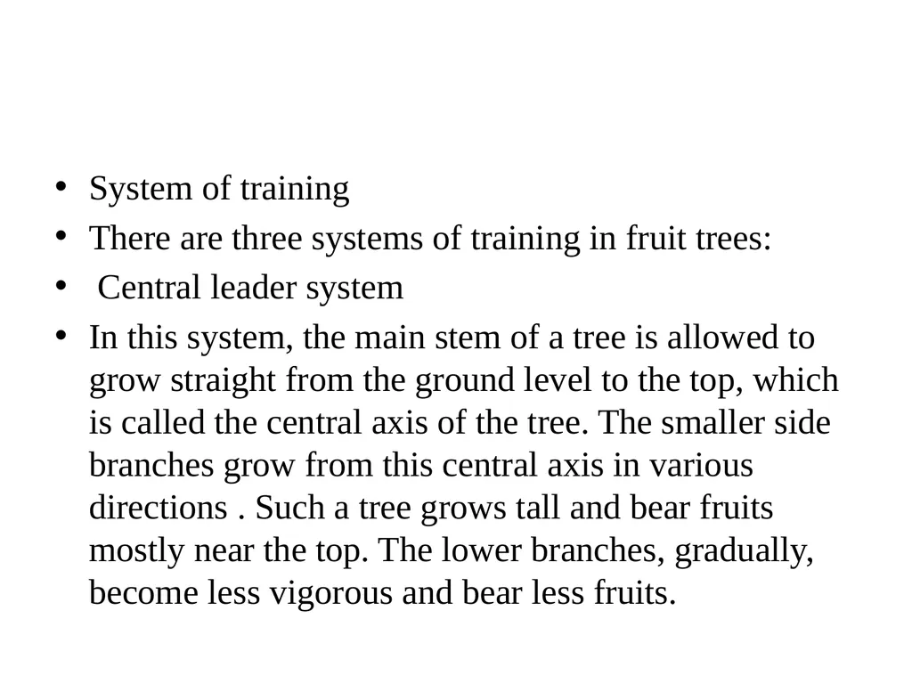 Important horticultural operations DAY 4 Training - slide 3 of 11